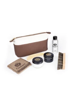 Travel Kit Beige & Marron