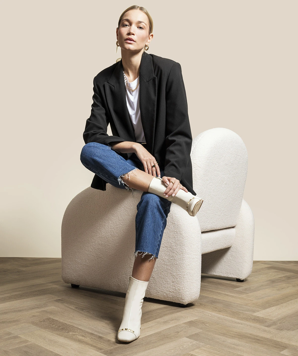 Bottines ANNA NATUREL – Image 2