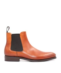 Bottines CHELSEA Marron Patiné