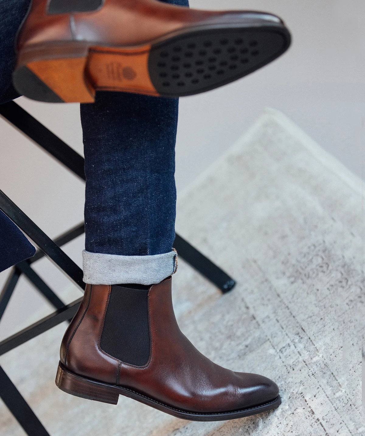 Bottines CHELSEA Noyer – Image 7