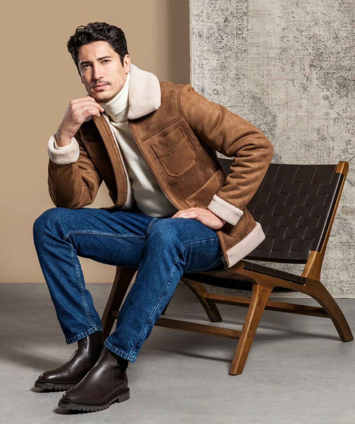 Bottines Fulham Marron – Image 2