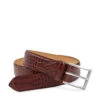 Ceinture Croco Marron (nouveau Modèle)