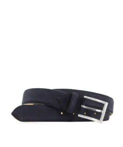Ceinture Daim Bleu Navy
