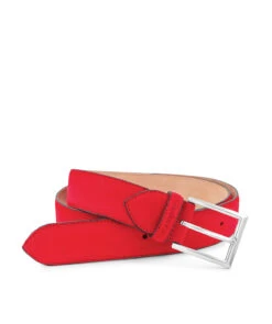 Ceinture Daim Rouge (nouveau Modèle)
