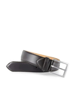 Ceinture Cuir Gris Patiné (nouveau Modèle)