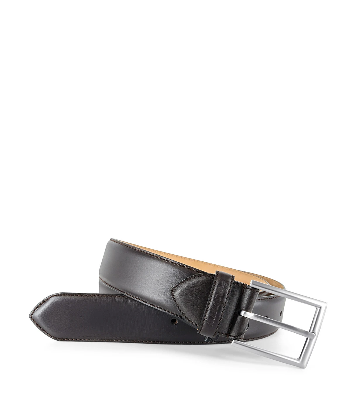 Ceinture Cuir Gris Patiné (nouveau Modèle)
