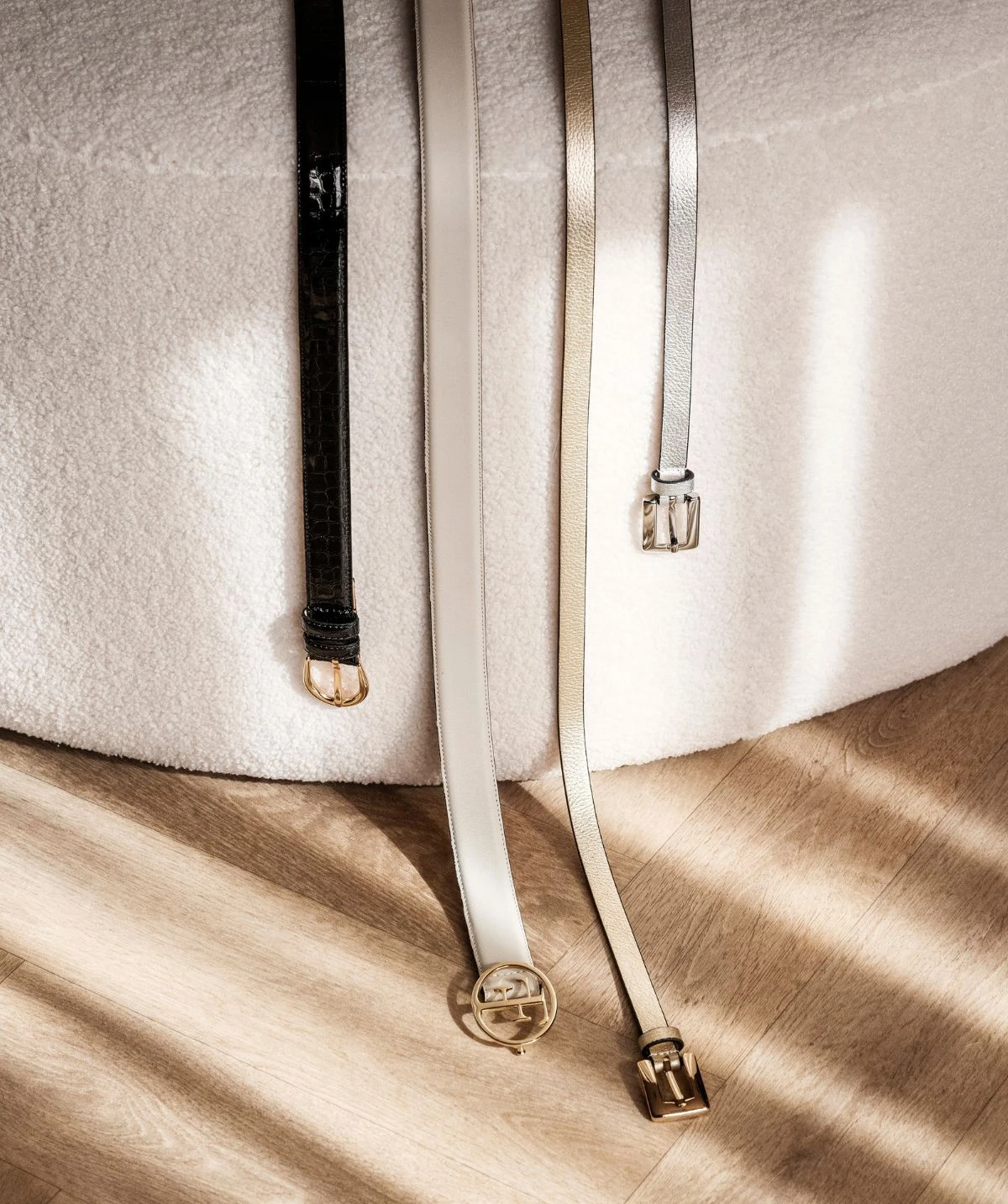 Ceinture MILAN CROCO BRUN – Image 2