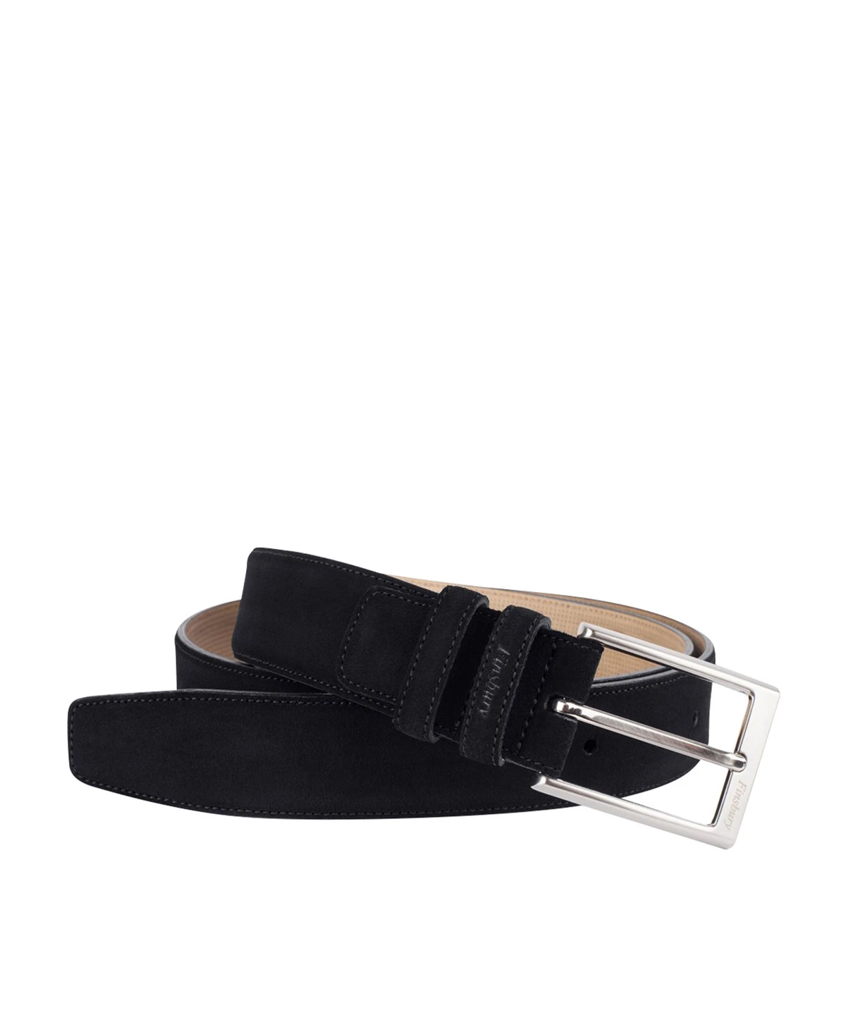 Ceinture Veau Velours Noir