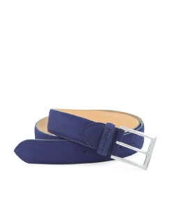 Ceinture Daim Bleu Electrique