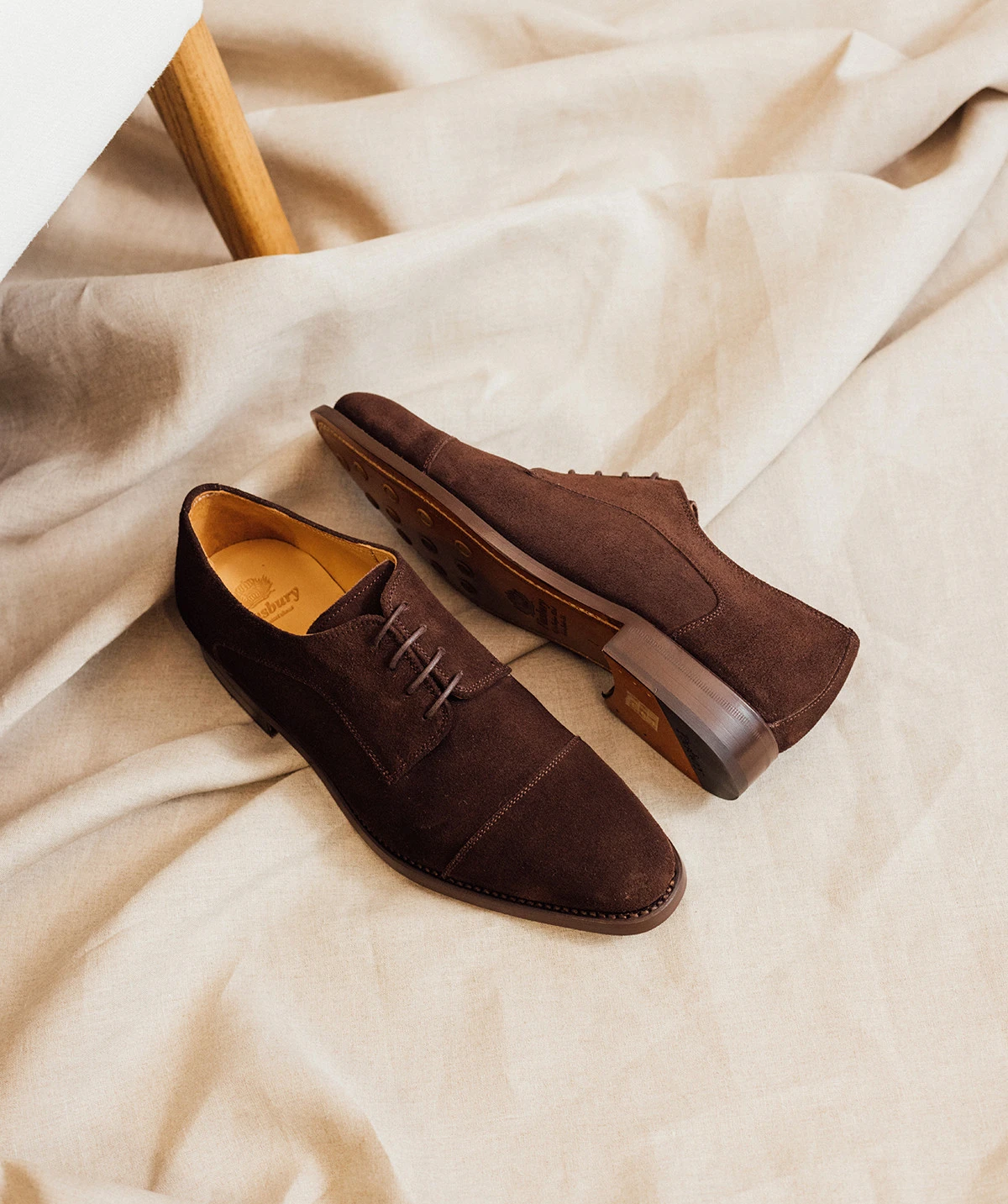 Derby ELVIS Daim Marron – Image 2