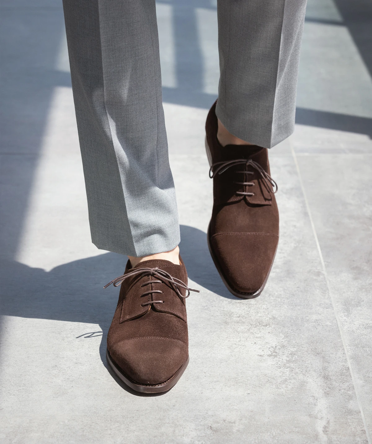 Derby ELVIS Daim Marron – Image 3