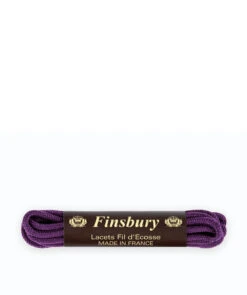 LACET Coloré Aubergine 75cm