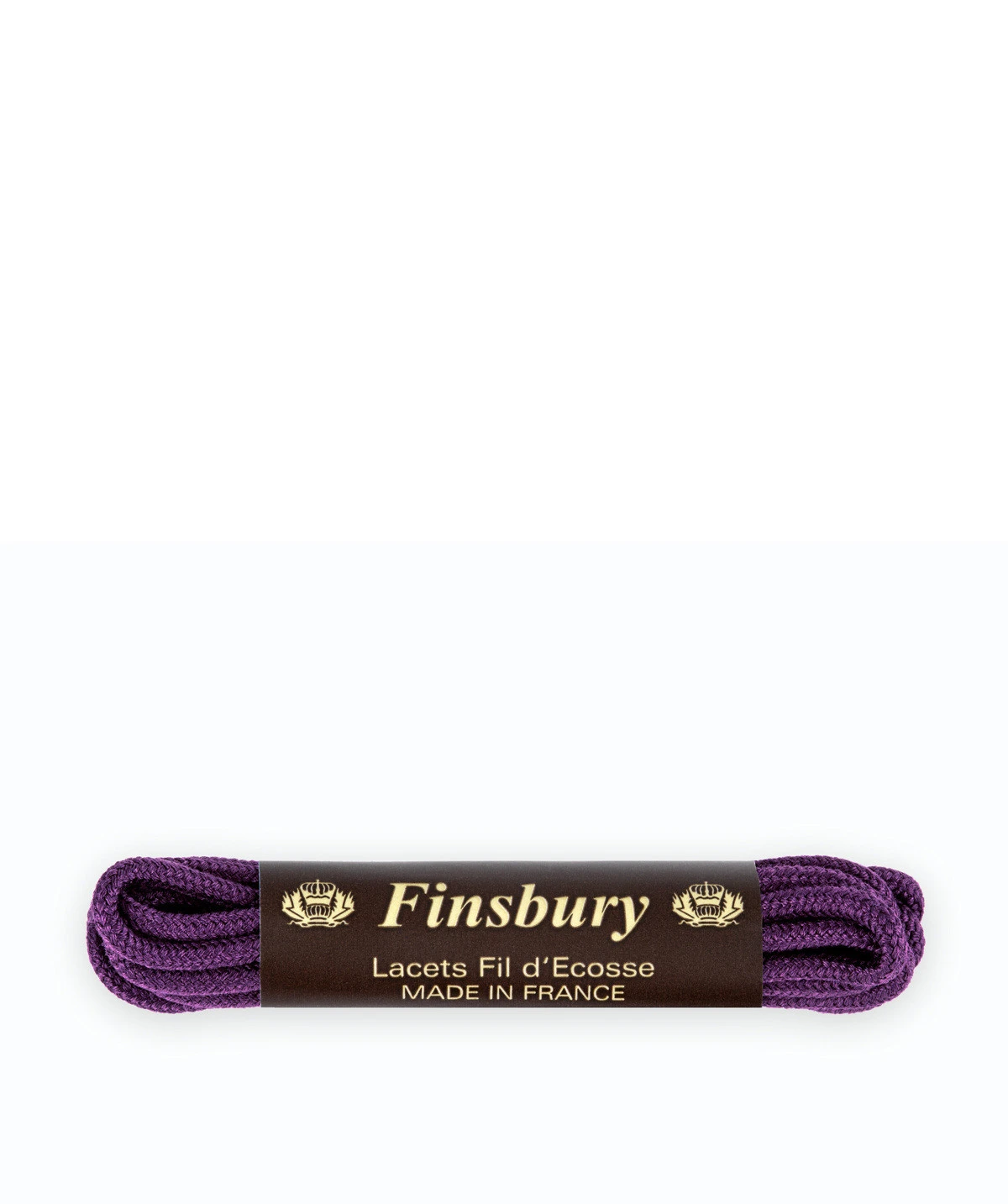 LACET Coloré Aubergine 75cm