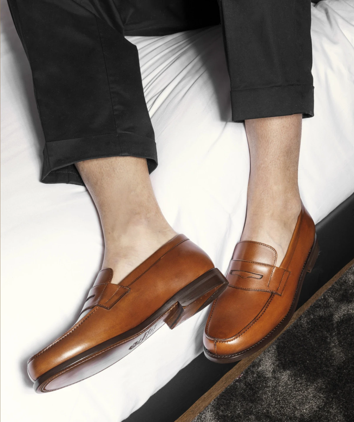 Mocassin COLLEGE 1986 Gold – Image 2