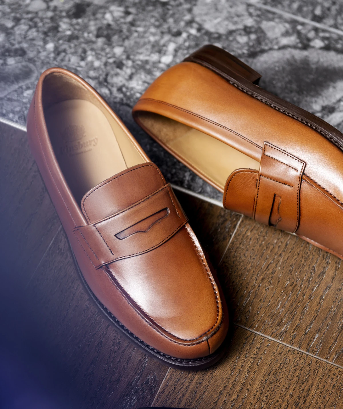 Mocassin COLLEGE 1986 Gold – Image 3