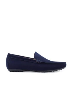 Mocassin DANDY Veau Velours Bleu Marine