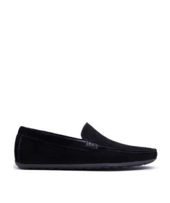 Mocassin DANDY Veau Velours Noir