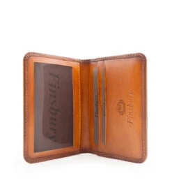 Porte-cartes à Deux Volets Gold