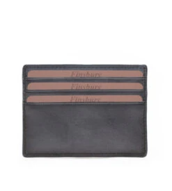 Porte-cartes Gris Patiné