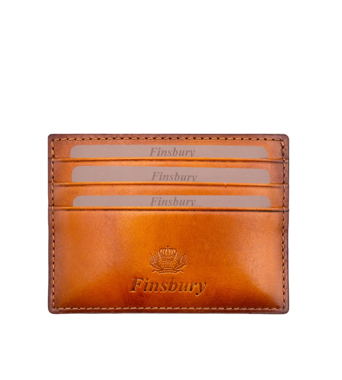 Porte-cartes Gold Patiné