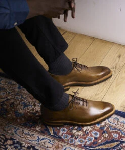 Richelieu SHELBY Marron Patiné