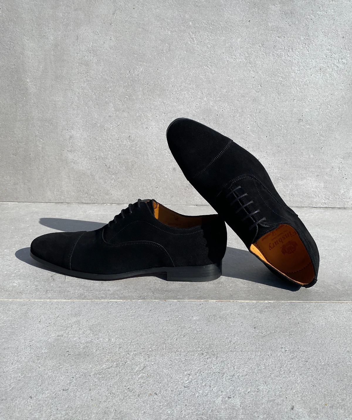 Richelieu WHITNEY Veau Velours Noir – Image 2