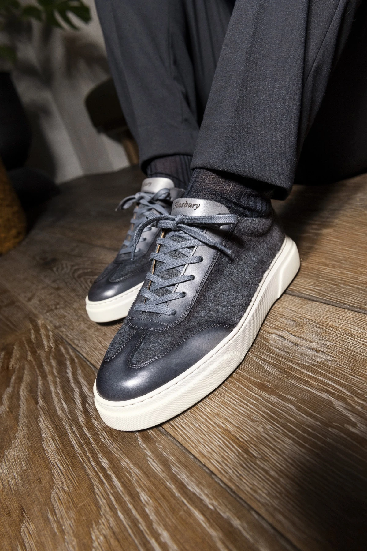 Sneakers MAGNUS Gris Chiné – Image 8